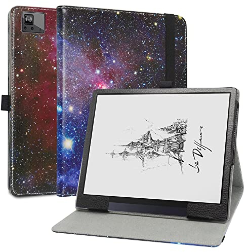 MAMA MOUTH Compatible avec BOOX Tab Ultra Coque,Slim Fit PU Cuir Etui et Pliable Stand Housse Support Ultra-Mince et Léger Etui Case pour 10.3 BOOX Tab Ultra ePaper/BOOX Tab Ultra C,Galaxy