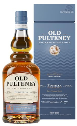 Old Pulteney FLOTILLA 10 Years Old Single Malt VINTAGE 2012 46% Vol. 0,7l in Geschenkbox