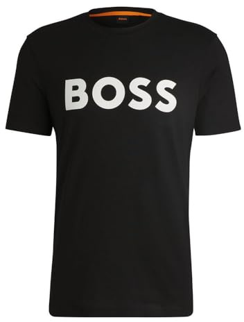 BOSS Men's Thinking 1 T_Shirt, Black1, 4XL
