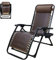 RALIRA Klappbarer Rattan-Liegestuhl, Zero-Gravity-Liegestuhl mit Nackenkissen und Tablett, Korb-Rattan-Rasen-Loungesessel, geeignet für Büro, Garten, Terrasse, Strand