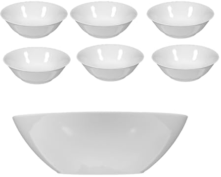 Seltmann Weiden Rondo/Liane Schüssel 24 cm+ Dessertschale Set 7 tlg.