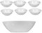 Seltmann Weiden Rondo/Liane Schüssel 24 cm+ Dessertschale Set 7 tlg.