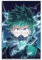 DATOZA My Hero Academia Izuku Midoriya Art Poster Dekorative Malerei Leinwand Wandkunst Wohnzimmer Poster Schlafzimmer Malerei,Wandkunst Bilddruck Moderne Familienzimmer Dekor 12x18inch(30x45cm)
