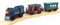 Battery Operated Train for Wooden Track, 3Pcs Train Toy Set for 3 4 5+Years old Boy Girl Toddlers, Motorized Train Accessories Electric Train Compatible with Thomas & Friends, Brio and Chuggington