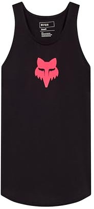 Fox Racing Damen W Fox Head Tank Hemd, schwarz/pink, XL