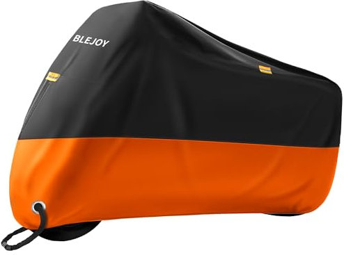 Bike Cover Waterproof Outdoor - Bicycle Covers for 2 or 3 Bikes - 420D Heavy Duty Rain Sun UV Dust Wind Proof Cover for Electric Mountain Road Bike