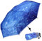 Wrischan Regenschirm Kinder Reflektierend, Ultraleicht Regenschirm Kinder Schulranzen, 8-Rippen，Klein Kinderregenschirm mit Safety Reflektoren, Kinders Regenschirms MäDchen & Junge (Blau)