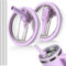 ANTAND Coperchio a prova di perdite per bicchieri Stanley H2.0 Quencher Protour Tumbler, confezione da 2 coperchi a prova di fuoriuscita, per accessori Stanley Cup da 1,134 g (viola, viola)
