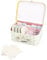Janod - Valisette Dinette Bois - Kit Pique-Nique pour Enfants - pour 4 Personnes - 25 Pièces - Valisette en Carton - Idéal Accessoires Cuisine Enfant - Développe Imagination - Dès 3 Ans - J06637