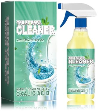 Oxalsäure Reiniger, WC Reiniger Extra Stark, Oxalsäure-Toilettenreiniger, Urinsteinentferner Extra Stark, Toilet Bowl Cleaner, WC Foam-Reiniger-Spray, Kalkentferner Gegen Kalk & Schmutz (1)