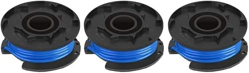 Daaxing Bobina di ricambio per decespugliatore, per bobine Ryobi RAC125, accessori per tagliaerba RLT1830H13, 3 x 1,6 mm (3 pezzi)