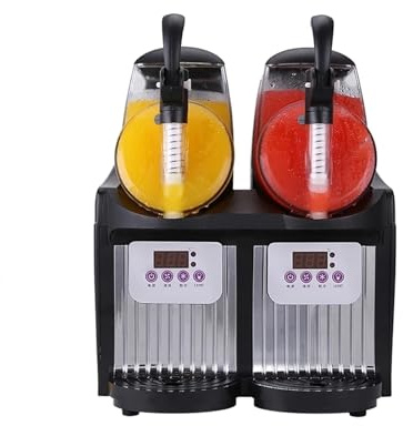 Machine à granité à double réservoir de 300 W Sorbetière de 2,5 L Machine à fondre la neige de 300 W Machine à granité for smoothies Machine à granité for granité Pour le bricolage