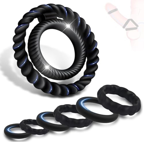 Anello Per Pene Da Uomo 7 Pezzi Toys Sessuali Per Uomini Sex Toys Stimolatore Per Clitoride Masturbatore per Uomo Giochi Erotici Anello Pene Lui Sexytoysys Coppia Cock Ring