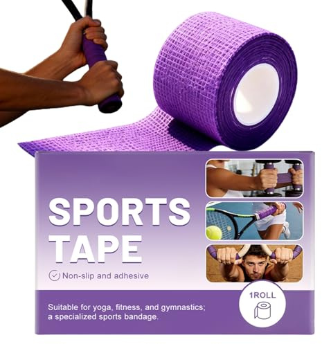 Griffband Tennis | Anti-Rutsch Klebeband | Sticky Backing Sports Bat Grip Tape für Baseball & Hockey | Selbstklebende Griffwicklung für Turnstangen | Schweißfestes Tape für Training & Wettkampf Blau