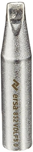 ERSA ERSADUR Dauerlötspitze gerade meißelförmig 5,0 mm breit mit ERSADUR-LF Beschichtung (bleifrei löten) für erhöhte Standzeit 0832VDLF