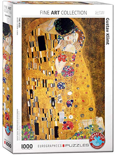 EuroGraphics EG60004365 Puzzle Der Kuss von Gustav Klimt, mehrfarbig