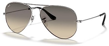 Sonnenbrillen Ray-Ban AVIATOR LARGE METAL RB 3025 Silver/Light Grey Shaded 58/14/135 Unisex