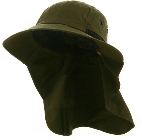 Adam's Headwear Extreme Condition Hat - UPF 50+ Olive