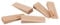 haggiy Holzkeile - Unterlegkeile, gemischte Abmessungen 6mm - 25mm Stärke SET (50-teilig)