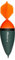 Fox Rage Predator HD Dart Slider Float 35g FAC010 Pose Posen Raubfischpose Hechtpose