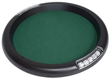 Ducale - Piste de dés 46 cm avec 5 dés de Yam's et 21 Jetons - Sous film - Jeu traditionnel