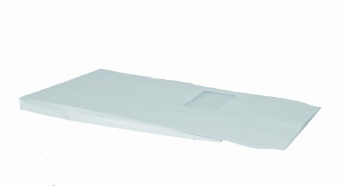 Faltentasche mit Klotzboden C4 (324x229x20mm) haftklebend mit Fenster weiß 130g 200 Stück | Versandtaschen mit Fenster weiß - 130g - Ideal für den sicheren und geschützten Versand von Dokumenten