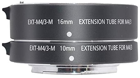 Mcoplus® EXT-M3/4-M 10mm 16mm Sistema Automatico Tubo Estensione per Olympus Panasonic Micro 4/3 Macchina Fotografica