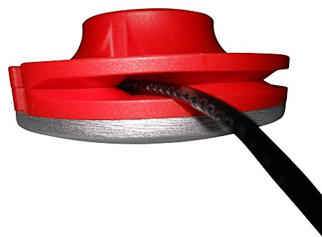 YERD Aluminium Fadenkopf für Freischneider mit 20,0 mm bzw. 25,4 mm Aufnahme (Aufnahme 2-4 Fäden)