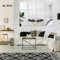 Mirror Wall Stickers Decoration, 12 Pcs DIY Removable Square Wall Stickers Art Wall Decals, Best for Home Living Room Bedroom Sofa TV Office Restaurant Aisle Wall Decoration Murals (20CM)