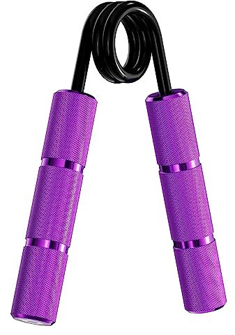 RPM Power PowerGripper Metall Handmuskeltrainer - (50lbs - 400lbs) für das Training von Griffen, Handgelenken und Armen (Lila 100lbs)