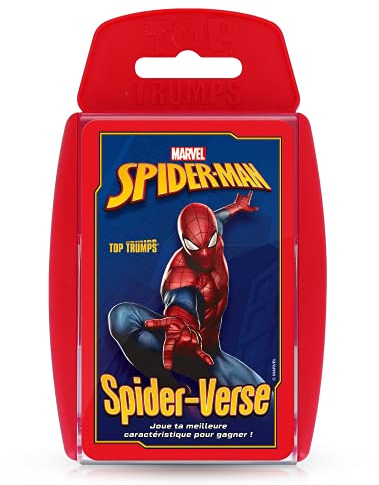 Top Trumps Spiderman Jeux de Cartes - Jeu de Voyage - De 2 à 6 Joueurs - A partir de 6 Ans - Version Française