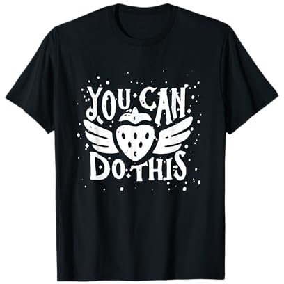 White and Black Design You Can Do This Love Celeste Gaming T-Shirt
