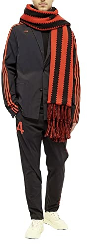 ADIDAS X GUILLERMO ANDRADE 424 Schal, Schwarz/Rot, Einheitsgröße, schwarz/red, Einheitsgröße