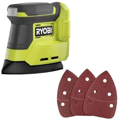 RYOBI Ponceuse d'angle finition chat 18 V