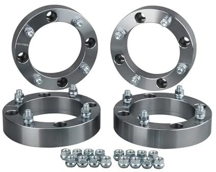 YALIYA Auto Distanzscheiben Für Polaris Für Ranger 2013+ Für RZR XP 1000 2014+ 4PC 4x156mm ATV Spurverbreiterungen mit 12x1,5 Bolzen Rad Distanzscheiben (Farbe : 1.5 INCHES)