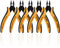 5pcs Micro Wire Cutter-Flush Cutters,Small Side Cutting Pliers,Flush Pliers Diagonal Side Cutters Wire Cutter Snips with Soft Grip for DIY Craft and Jewelry