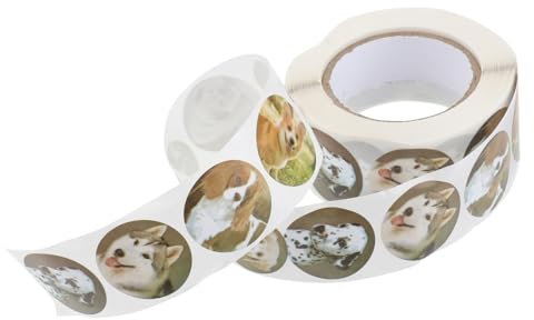 HAWILLOSCH stylischer Aufkleber Scrapbooking-Aufkleber Scrapbook-Verzierungen Laptopaufkleber für Kinder Hundeetiketten Welpenaufkleber The Animal Animals tierischer Aufkleber Aufkleber-