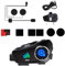 HUANGGG Helmets Bluetooth-Compatible Intercom with 1080P 120° Driving Recorder Call Headset 360 Degree Helmets Camera