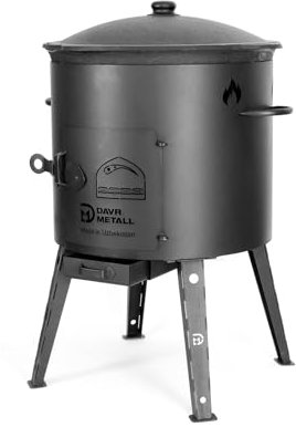 Utschak 10l, Kazan-Ofen, Utschak mit Kasan, Utschak Kasan Ofen, Kazan 10l, учаг, казан, kazan 10l set komplett, Kazan Topf, Kasan, Kazan und Utschack Set