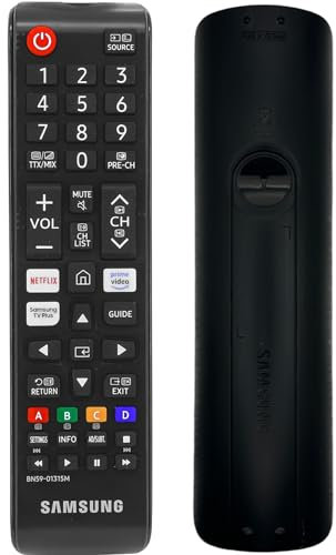 Genuine Replacement for Samsung BN59-01315M TV Remote Control Compatible with Samsung BN59-01315B QE50Q80AAT QE50QN90AAT QE50QN94AAT Smart HD LED