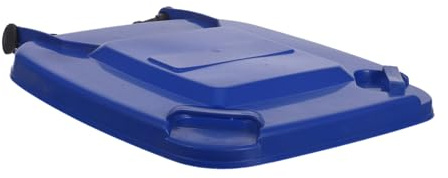 Cabilock Trash can Lid Replacement Outdoor Garbage can Lid Plastic Bin Cover for Garden and Kitchen Fits Waste Bin Odour-Reducing 13.23 in X 12.60 in X 1.10 in