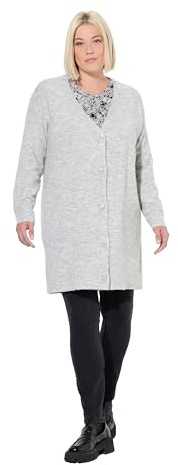 Ulla Popken Damen Strickjacke