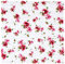 Brandsseller Duschmatte ca.53x53 cm Duscheinlage Badewanneneinlage Druckdesign - Rose