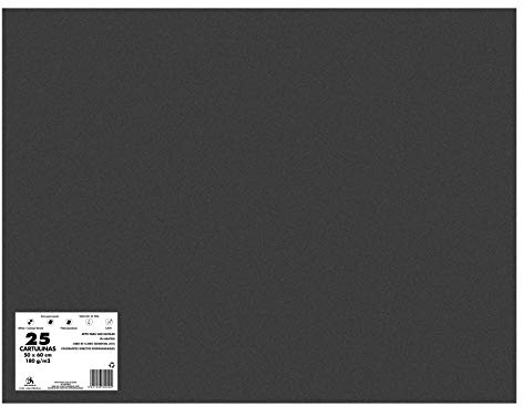 Dohe 29985 Karton, 50 x 65 mm, Schwarz, 25 Stück