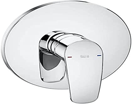 Roca A5A2298C00 Colección Monodin-N, Mezclador Empotrable Baño o Ducha, Cromado