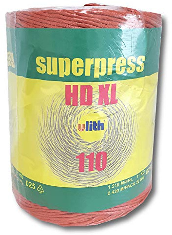 ULITH Pressengarn superpress HDXL rot extra stark 110m/kg