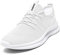 EGMPDA Damen Walkingschuhe Laufschuhe Wanderschuhe Sneaker Sport Trekking Turnschuhe Workout Jogging Outdoor Running Straßenlaufschuhe Freizeit Damen Leichtgewichts Atmungsaktiv Schuhe Weiß 37 EU