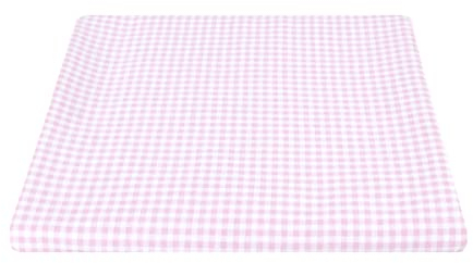 Tessuto Stoffa Cotone Fantasia Quadretti Piccolo Viola Rosa Taglio 280x280 cm (Rosa)