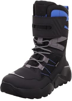 Superfit Rocket warm gefütterte Gore-Tex Schneestiefel, SCHWARZ/BLAU 0000, 39 EU