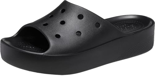 Crocs Classic Platform Slide Black Size 9 UK Women